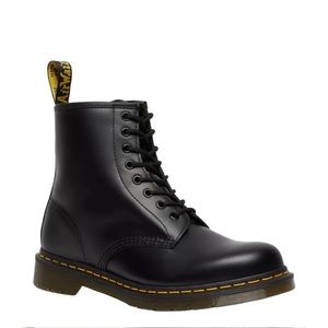 Dr. Martens 1460 Black Smooth Leather Lace-Up Boots Size 37 / 6